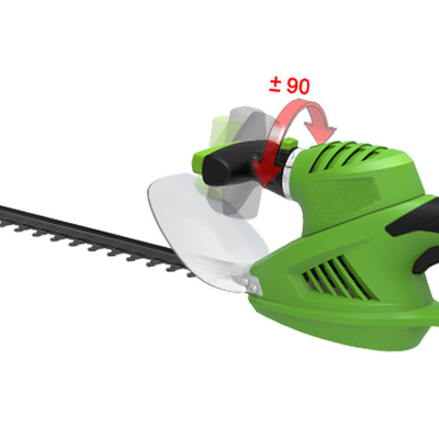 2500rpm 24MM डबल एज हेज ट्रिमर गार्डन टूल्स कटिंग कॉर्डलेस ग्रास एंड श्रुब